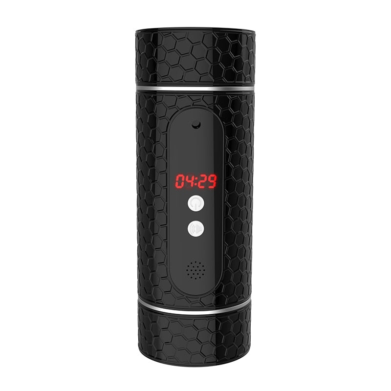 Adult Men Toy. Datecapades Automatic Male Masturbator w/ Moaning Noises in Black.