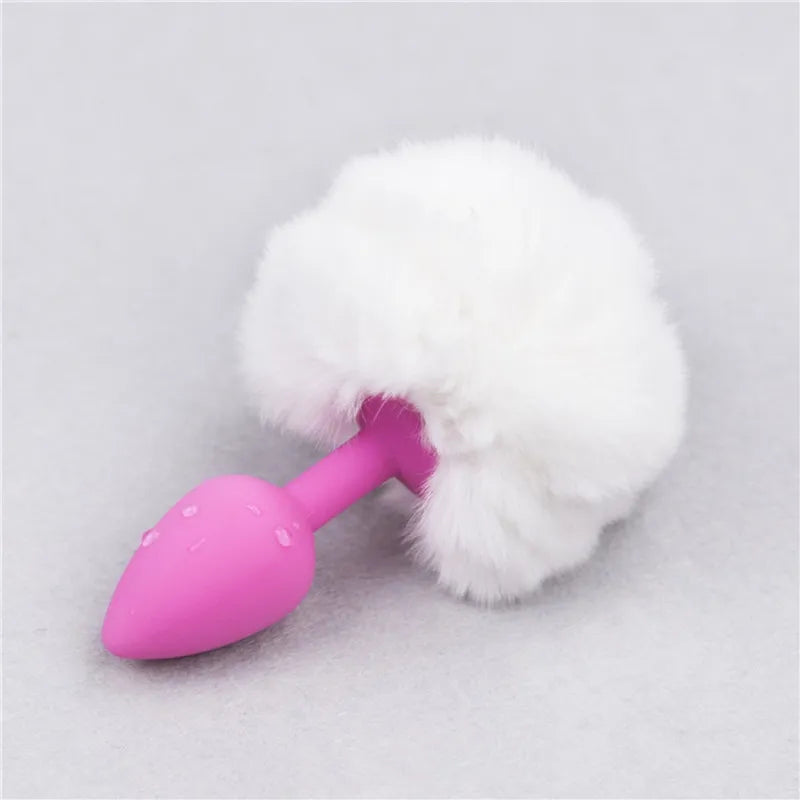 Datecapades Bunny Tail Butt Plug
