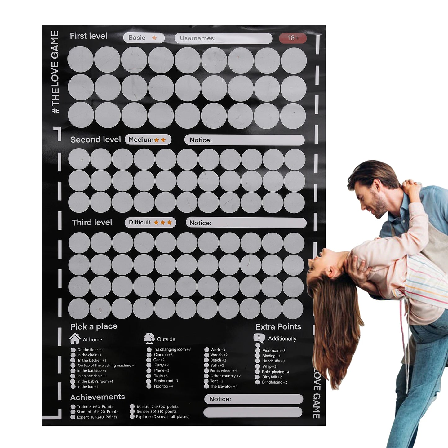 The Love Game: 100 Couples Love Tasks & Date Night Ideas