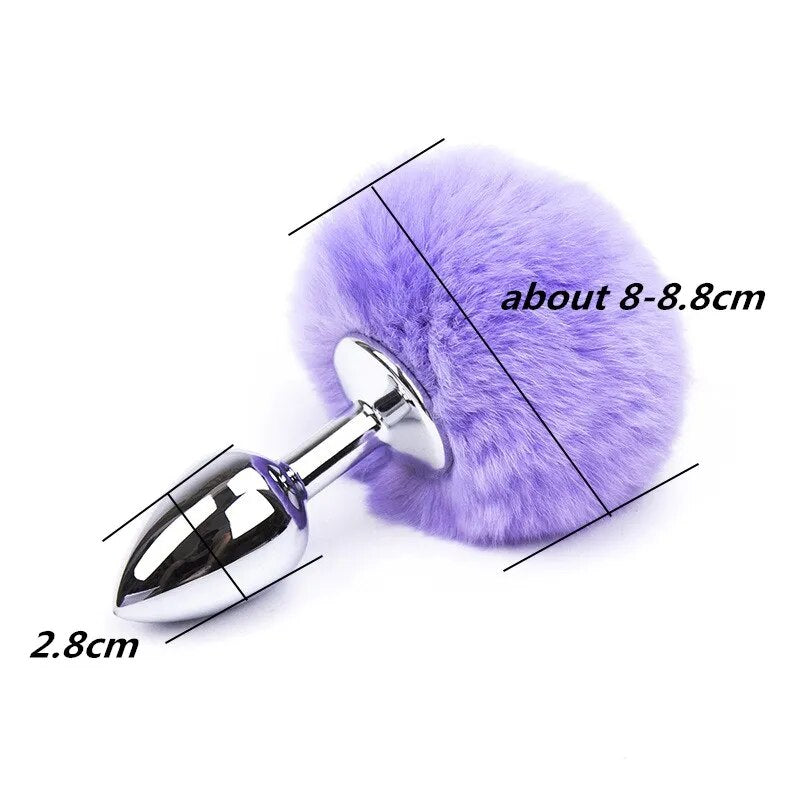 Datecapades Bunny Tail Butt Plug