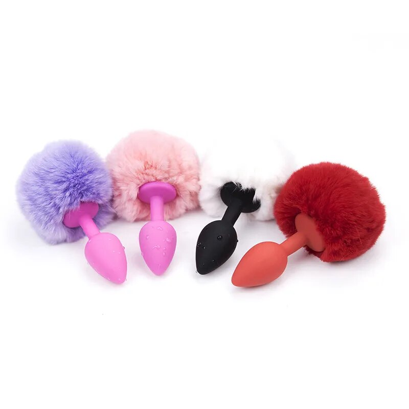 Datecapades Bunny Tail Butt Plug