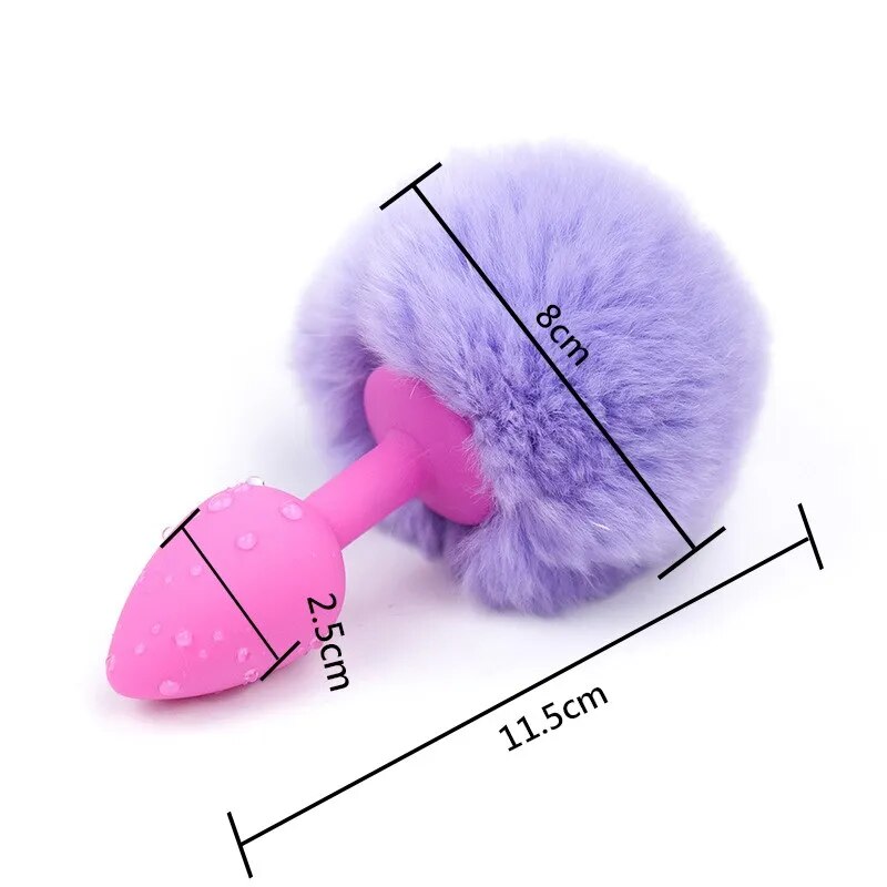 Datecapades Bunny Tail Butt Plug
