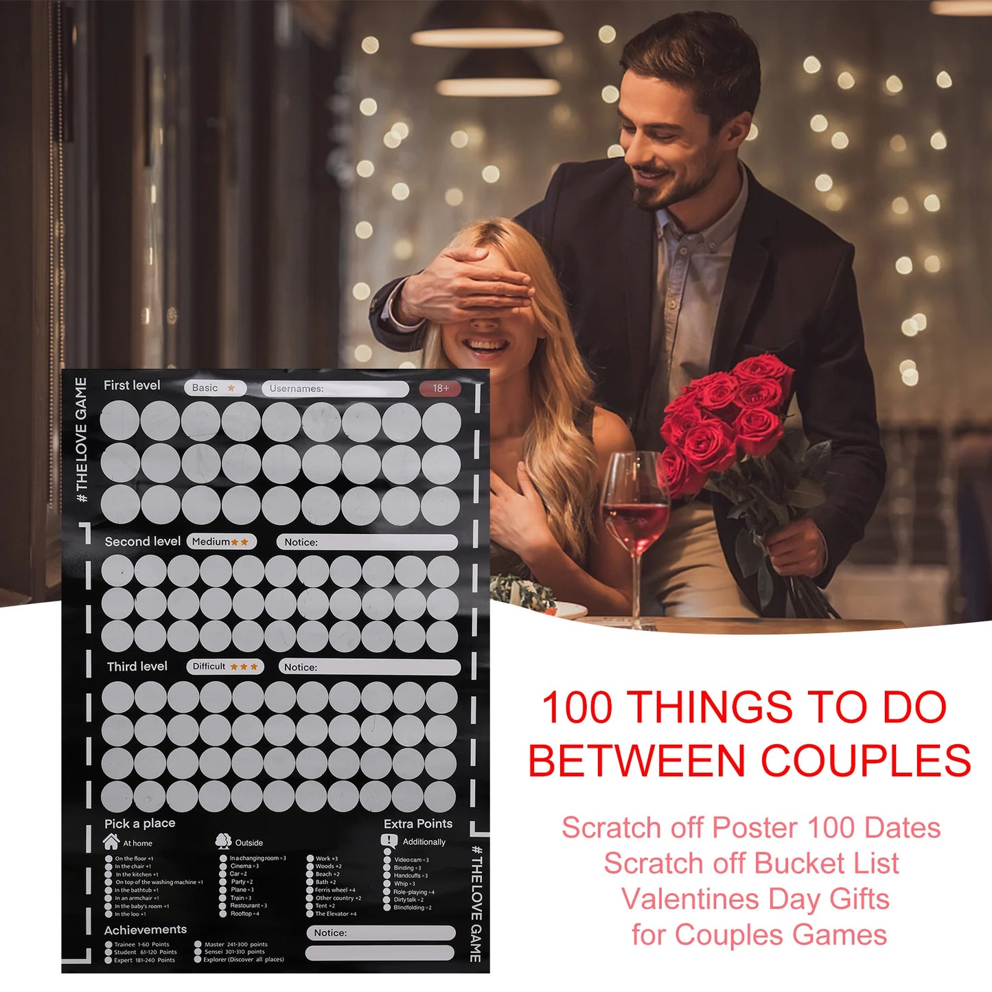 The Love Game: 100 Couples Love Tasks & Date Night Ideas