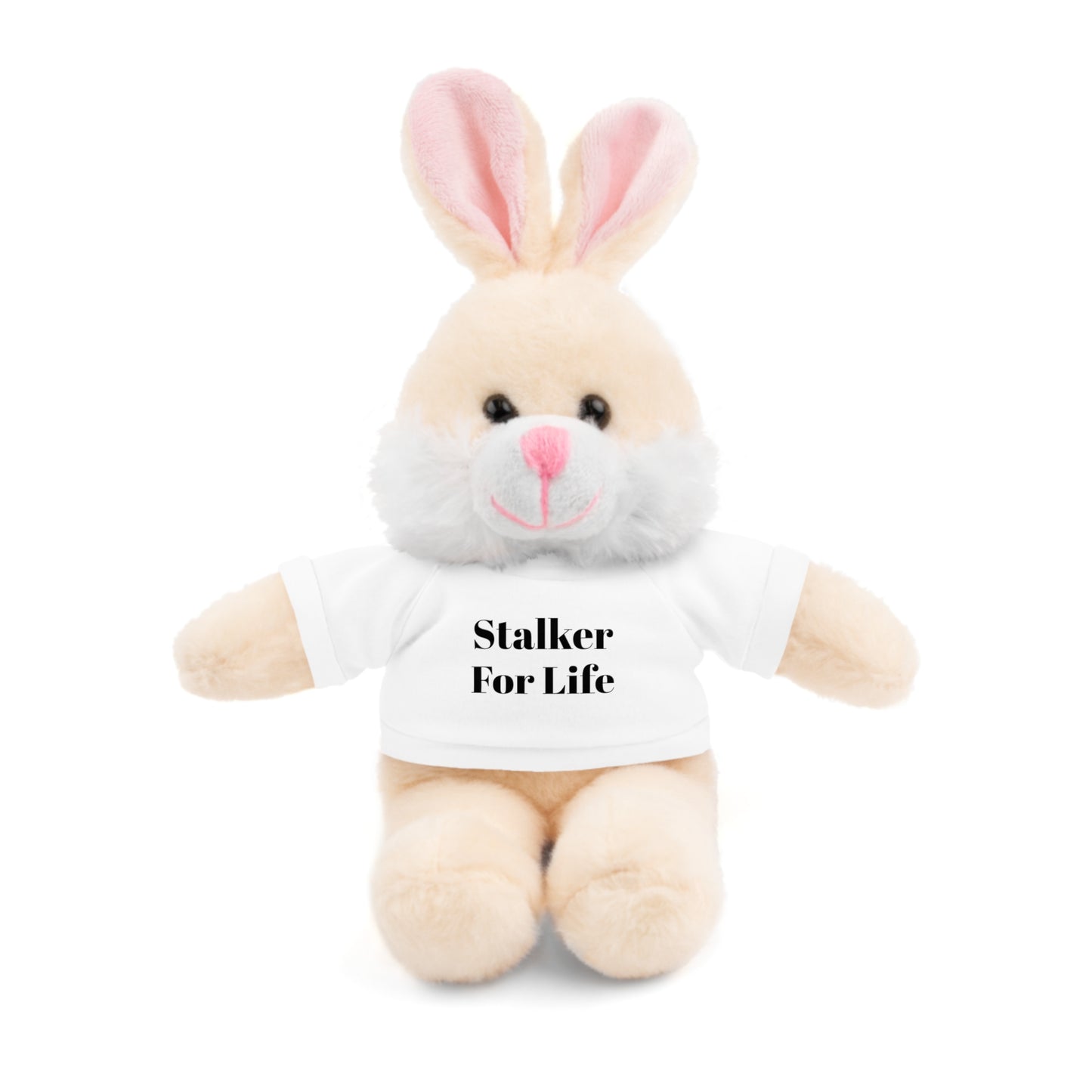 "Stalker For Life" Stuffed Animals with Tee