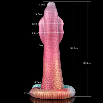 Datecapades 15 inch Fantasy Cobra Dildo