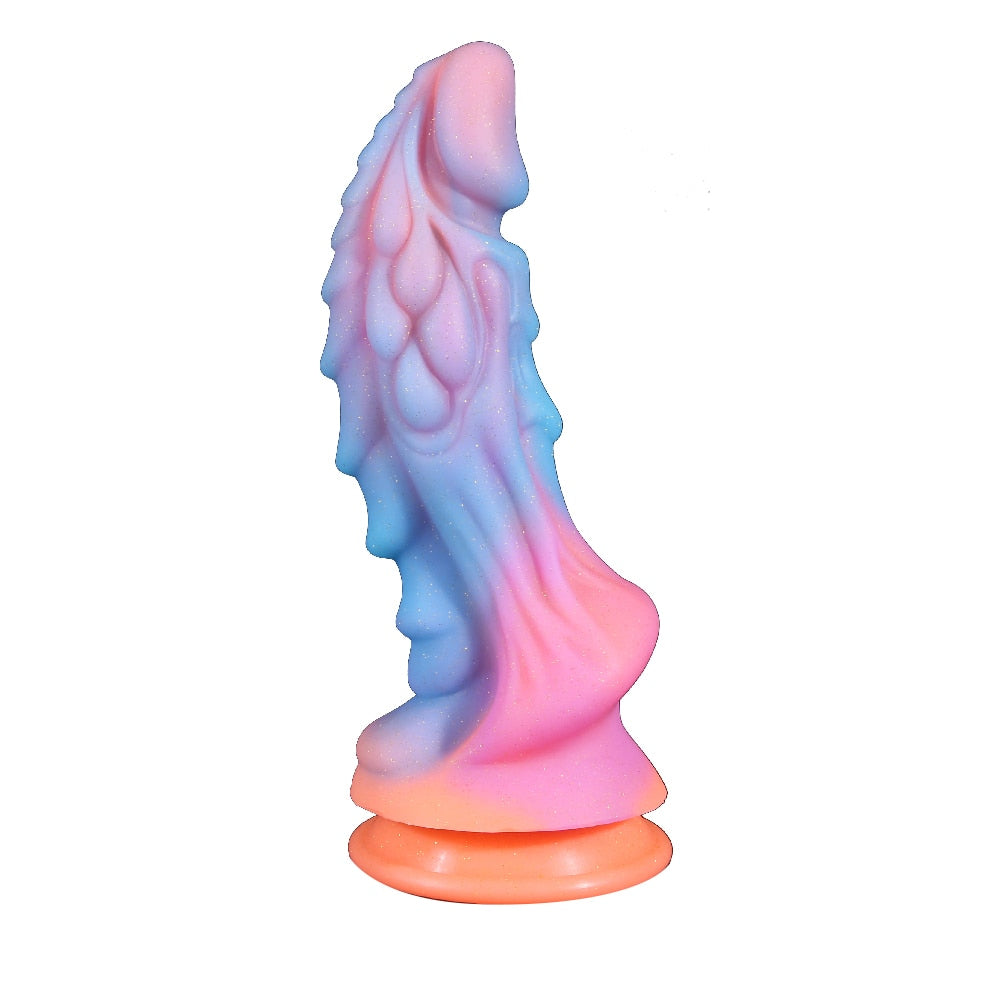 Datecapades Radiant Glow in the Dark Dragon Dildo.