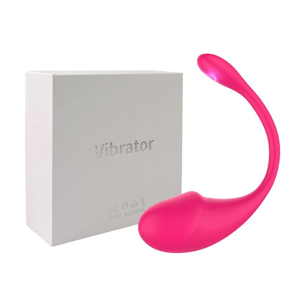 Datecapades "Distant Lover" Bluetooth Vibrating Egg in Pink with APP Remote Control.