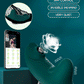 Datecapades "Watch Me Cum" Bluetooth Clitoris Sucking Vibrator with APP Remote Control in Green.